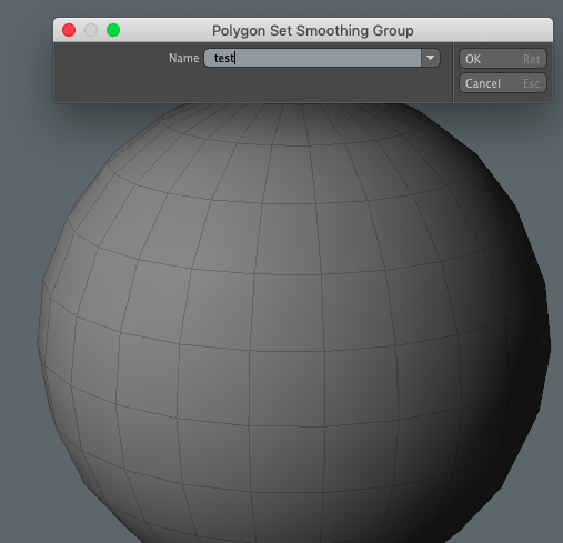 Smoothing Group tool