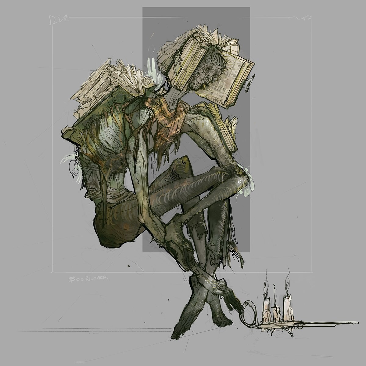 Concept arts Dark Souls character